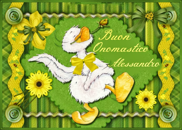 il cestino dei gomitoli buon onomastico Alessandro..... jpg (640x457)