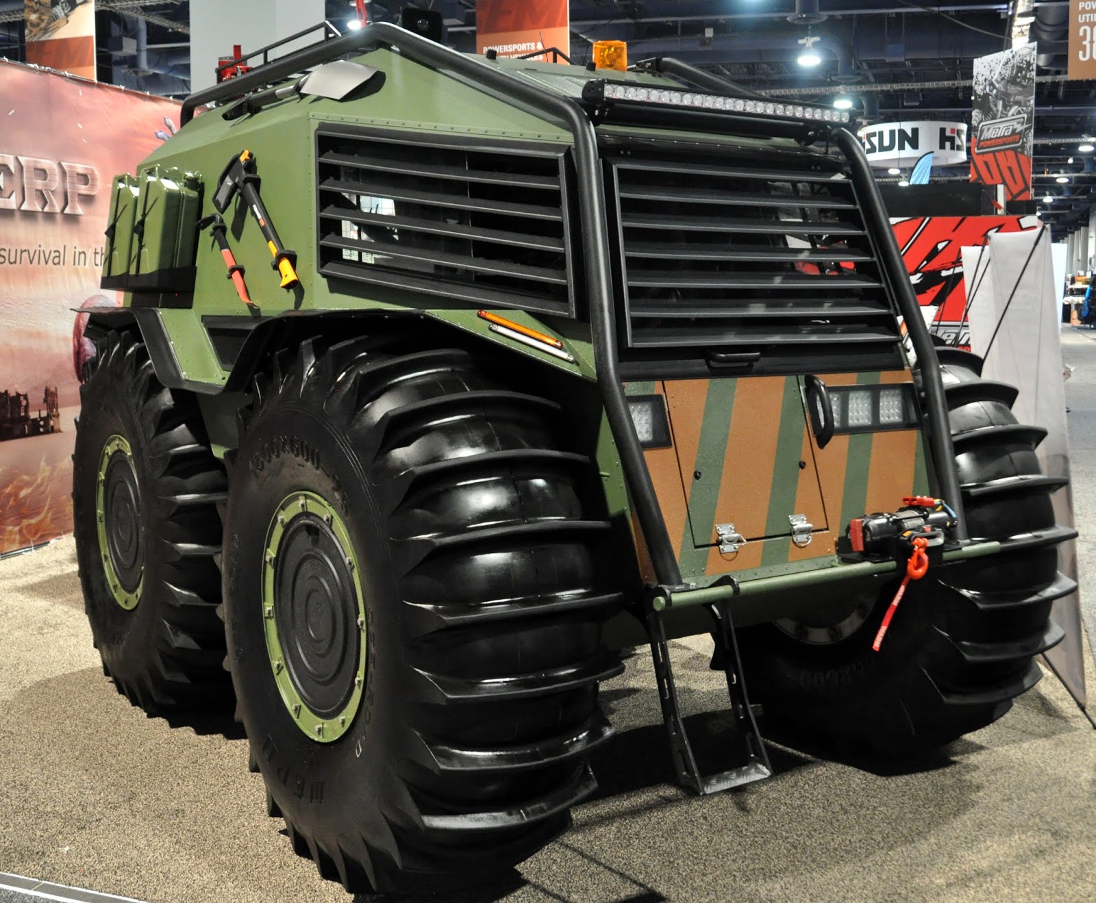 Just A Car Guy I finally got to see a Sherpa up close, it's impressive