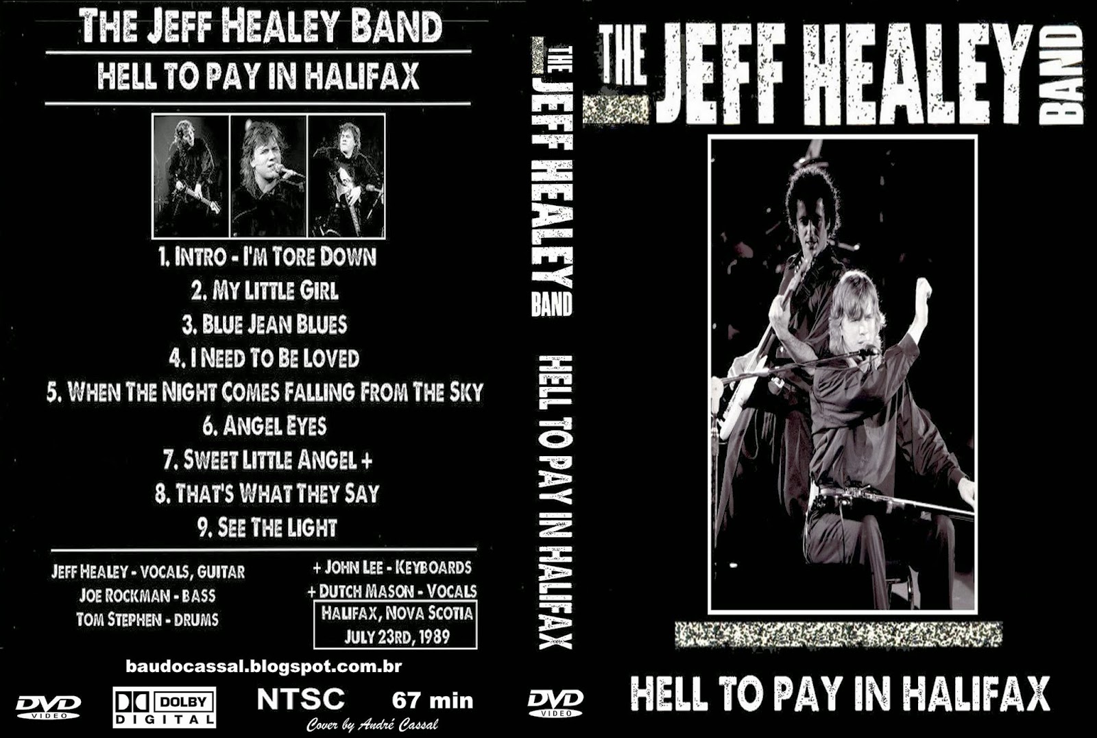 Baú Do Cassal The Jeff Healey Band Hell To Pay In Halifax