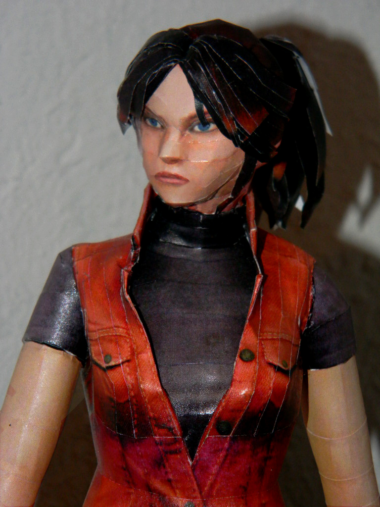 Claire Redfield Papercraft