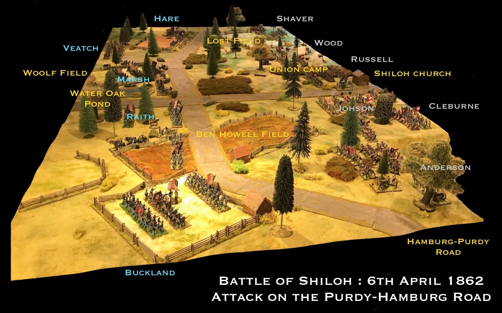 wargamesinthedungeon Shiloh Day One HamburgPurdy Road