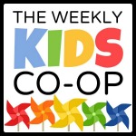 weekly kids co-op button