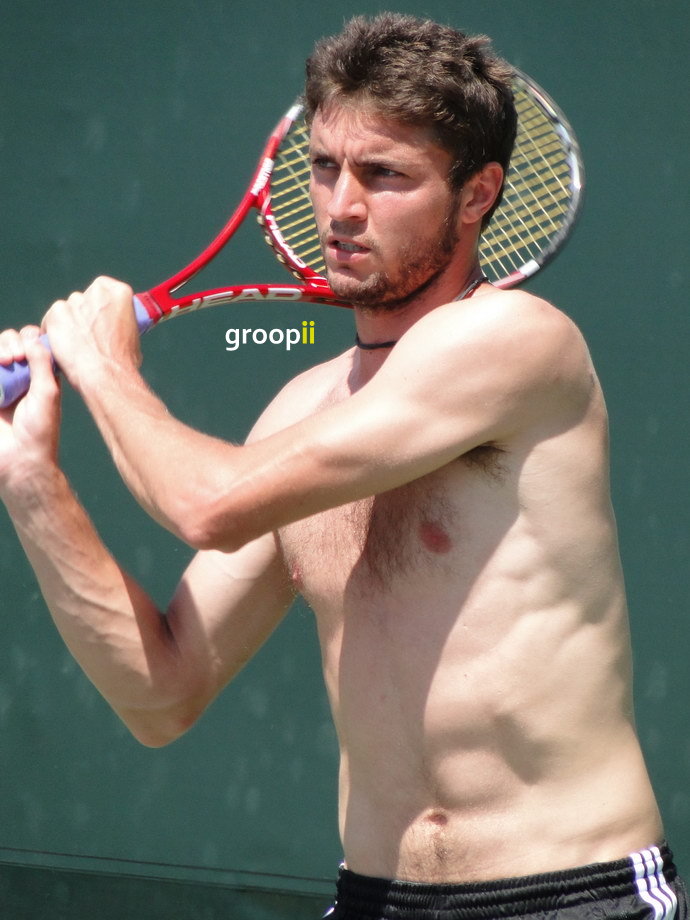 Things that caught my eye SHIRTLESS TENNIS PLAYERS