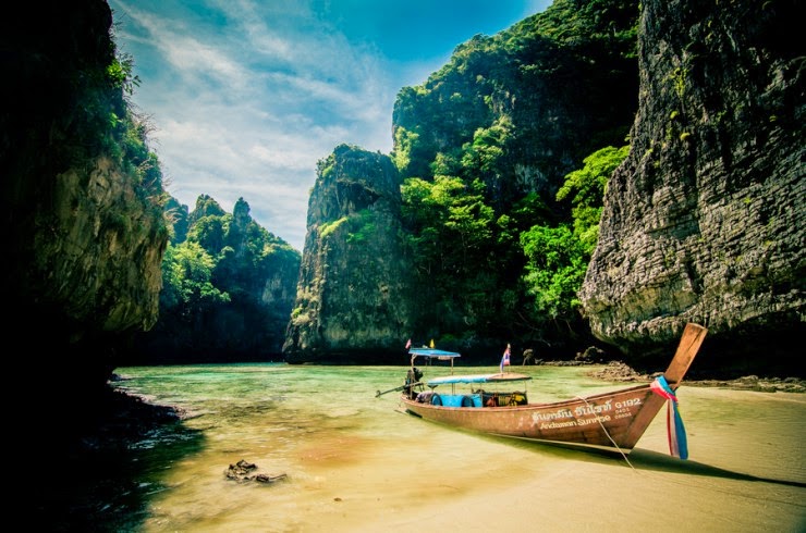 The Phi Phi Islands in Thailand