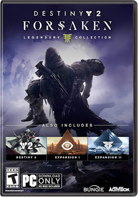 Destiny 2 Forsaken Game Cover Pc Legendary Collection