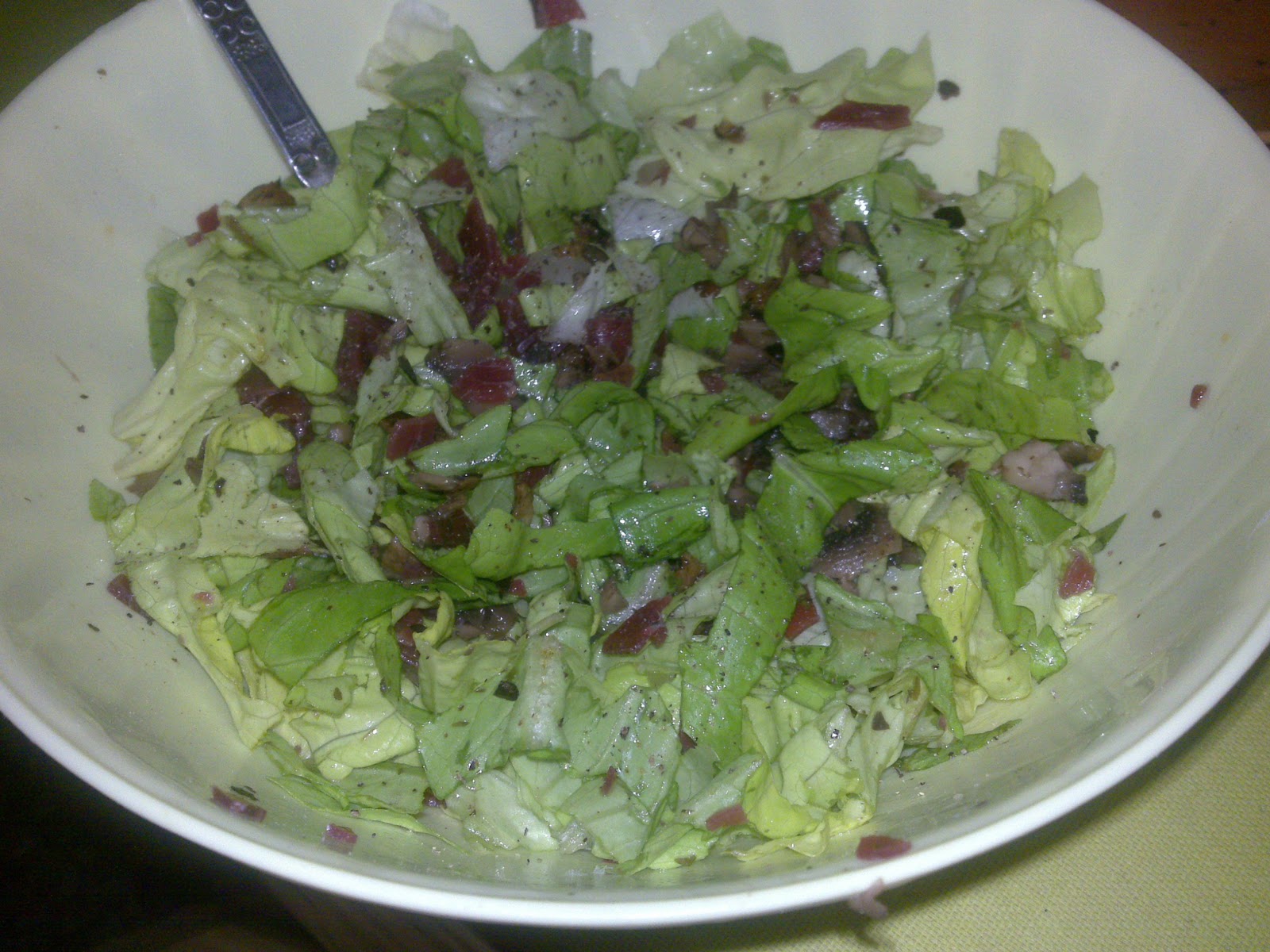 ripeti le verdure dietetiche dissociate