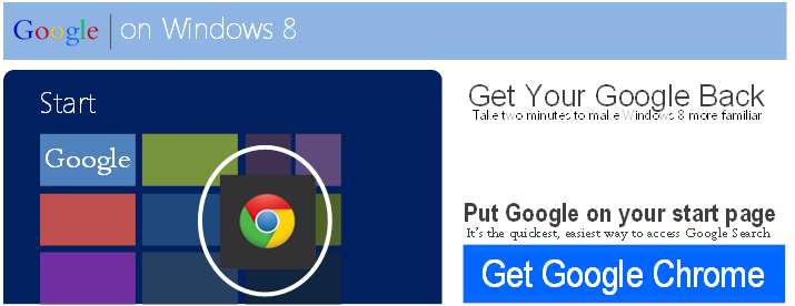 Google on Windows 8
