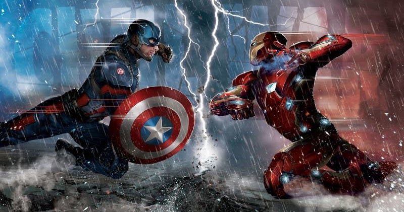 captain america civil war funko pop 2 pack