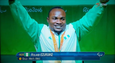  Super Nigerian Paralympian Wins Gold at the Rio Paralympics Games