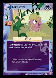 My Little Pony Dig Deeper Absolute Discord CCG Card