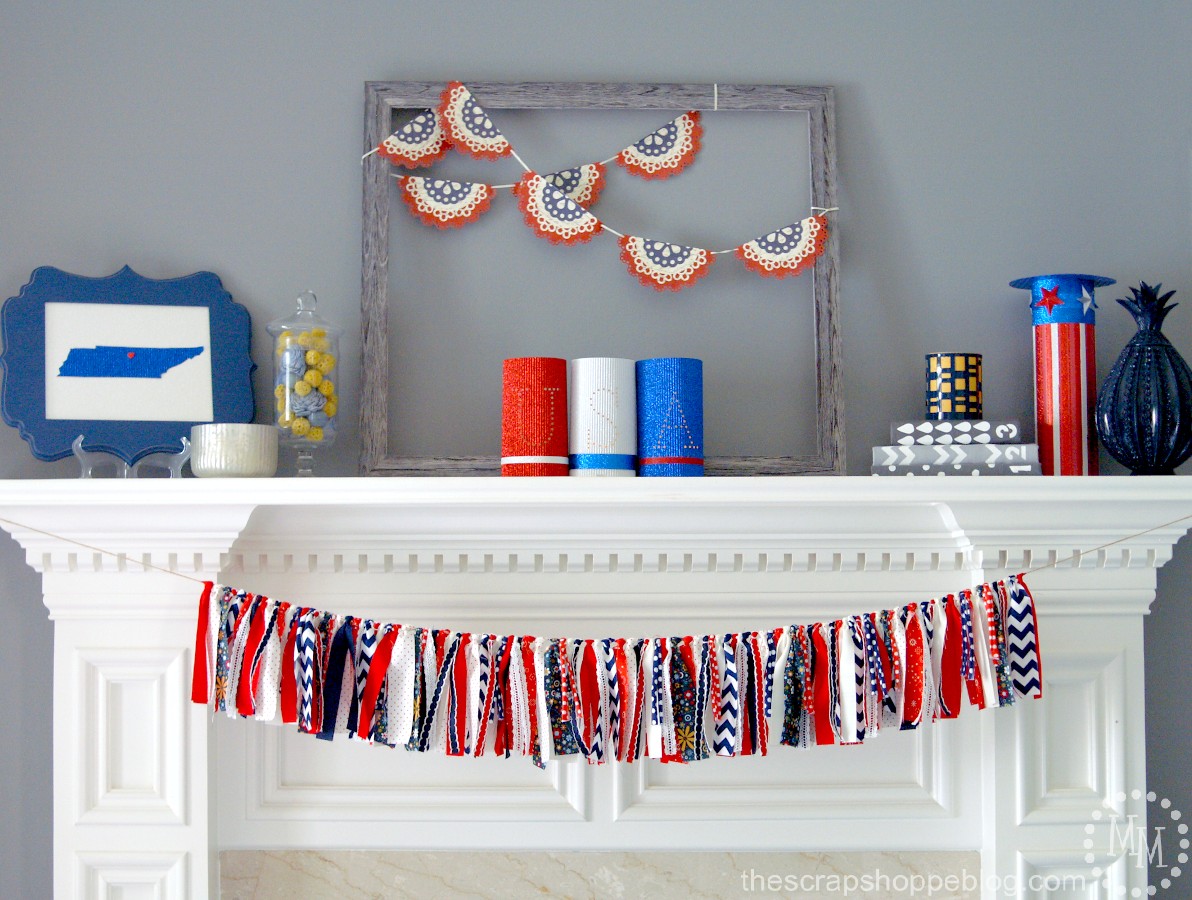 Rag Ribbon Garland