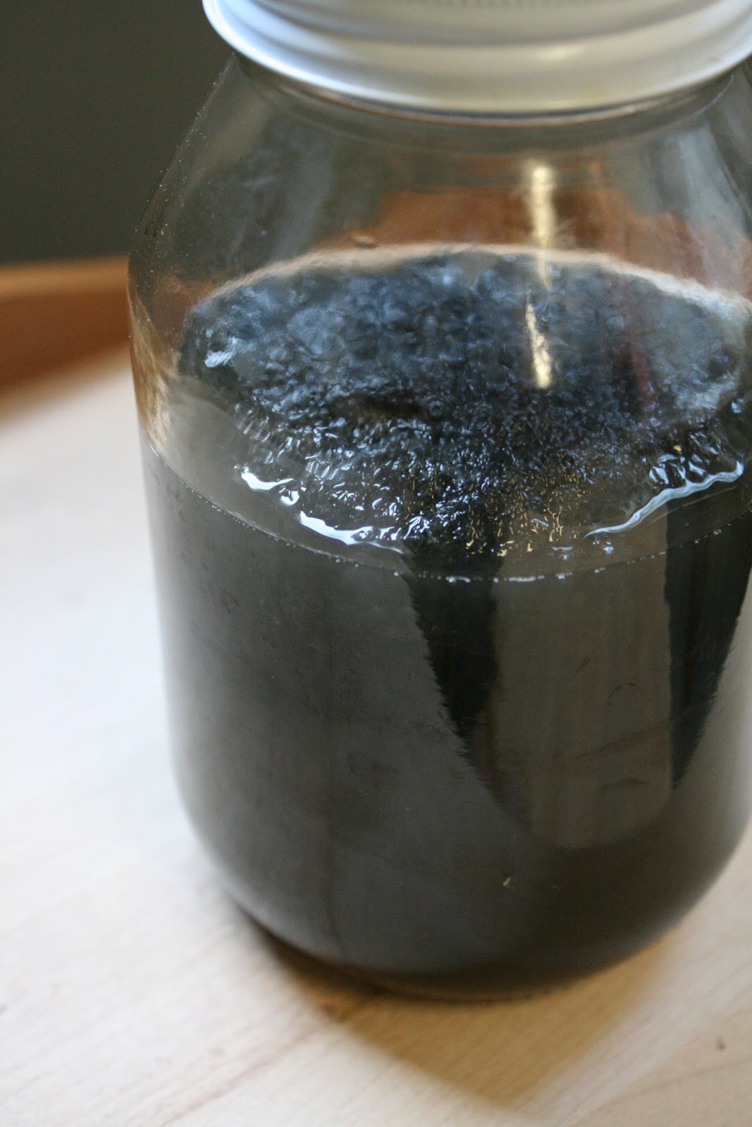 Reloved Rubbish Handmade Wood Stain Vinegar and Steel Wool