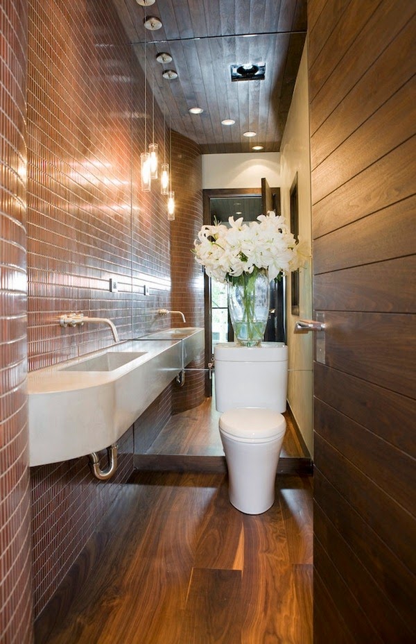 Ideas for small bathrooms – the square skillfully exploit