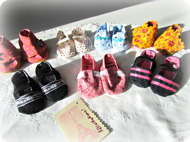 DIY baby booties, Baby Shoes, Handmade baby booties, Amy Butler Booties