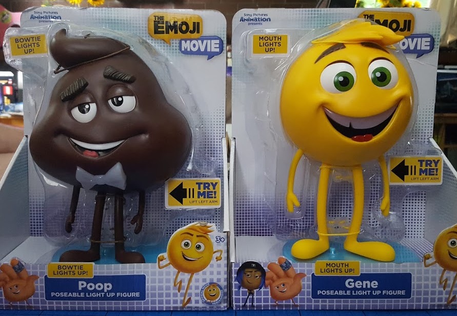 the brick castle the emoji movie poseable light up figures emoji figures