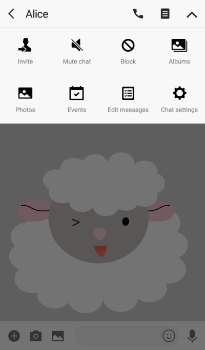 Cute sheep theme vr.2