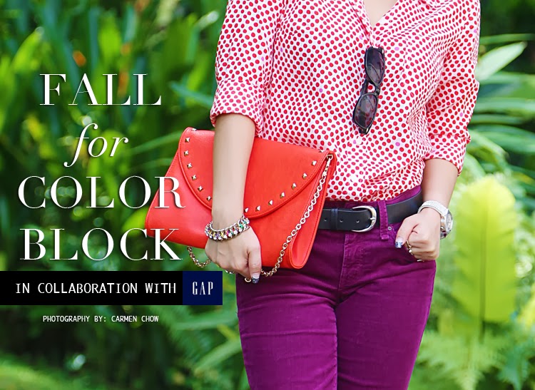 {COLLABORATION}: FALL FOR COLOR-BLOCK