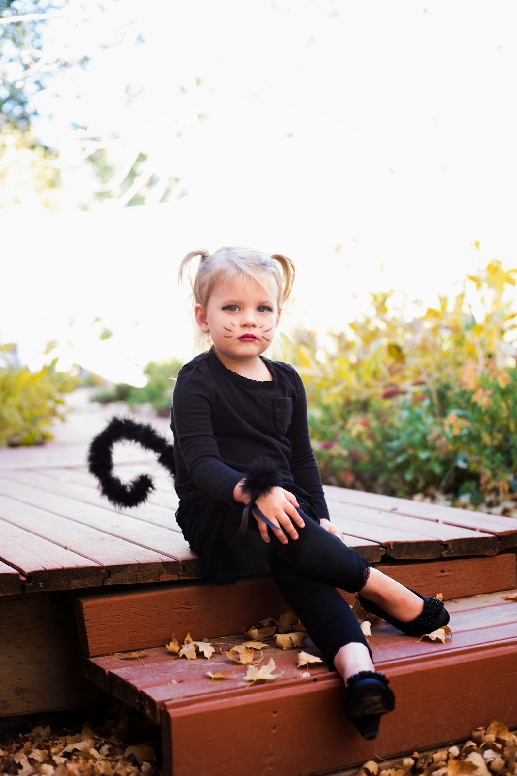 do it yourself divas Little Girl Cat Costume for Halloween