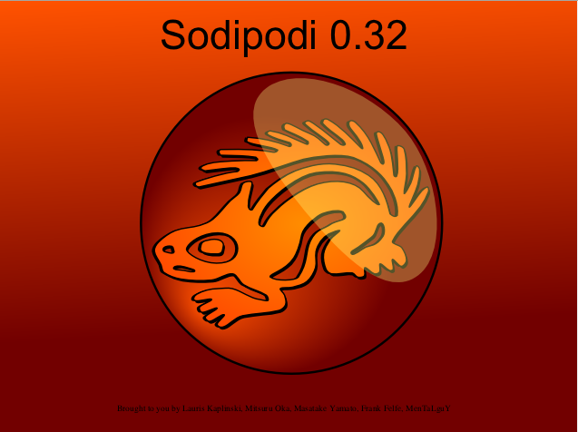 Jamar S. muniz: PROGRAMA LIVRE SODIPODI 0.32