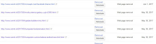 Cara Menghapus index / URL dari Google Search 