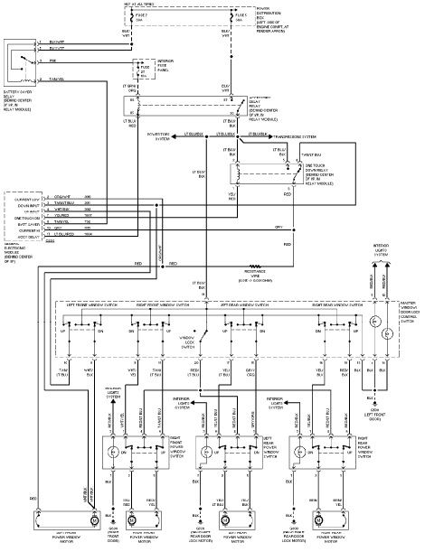 1996 Ford explorer wiring diagram schematic #5