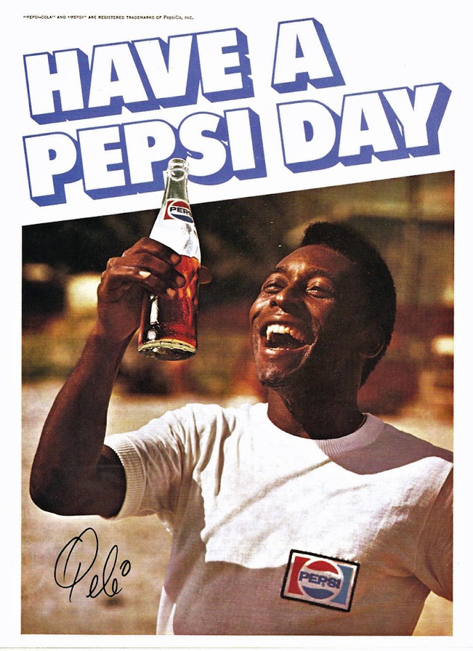 PUB. Pepsi. Pelé.