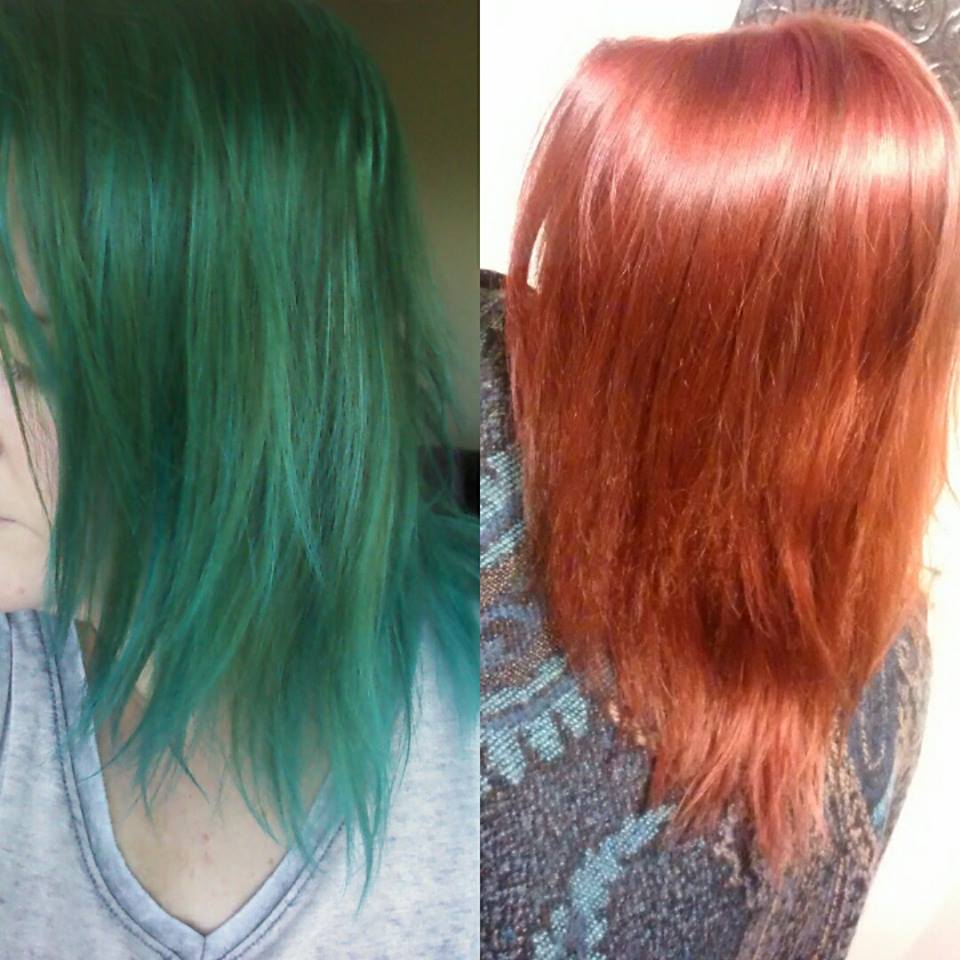 Happiness Is Madness How to remove green hair (direct dye)