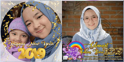 Kumpulan Bingkai Foto Profil Spesial Selamat Tahun Baru 2019