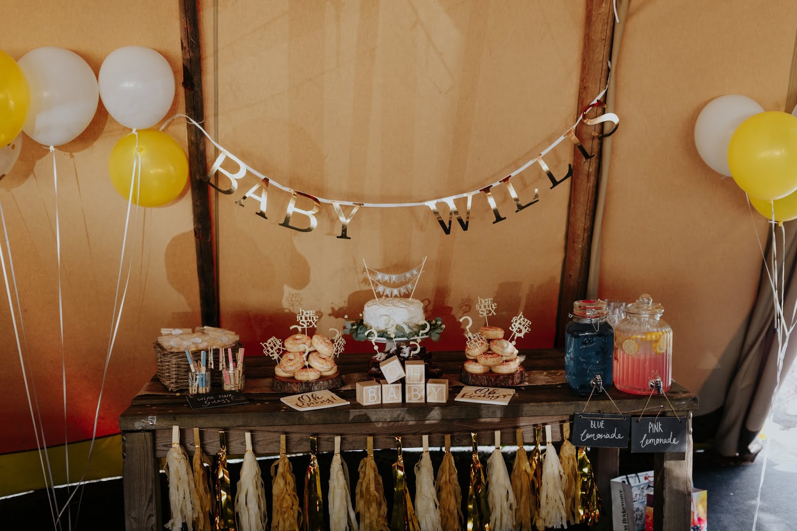 OUR GENDER REVEAL PARTY WITH HOBBYCRAFT & ALICE'S ACCESSORIES The