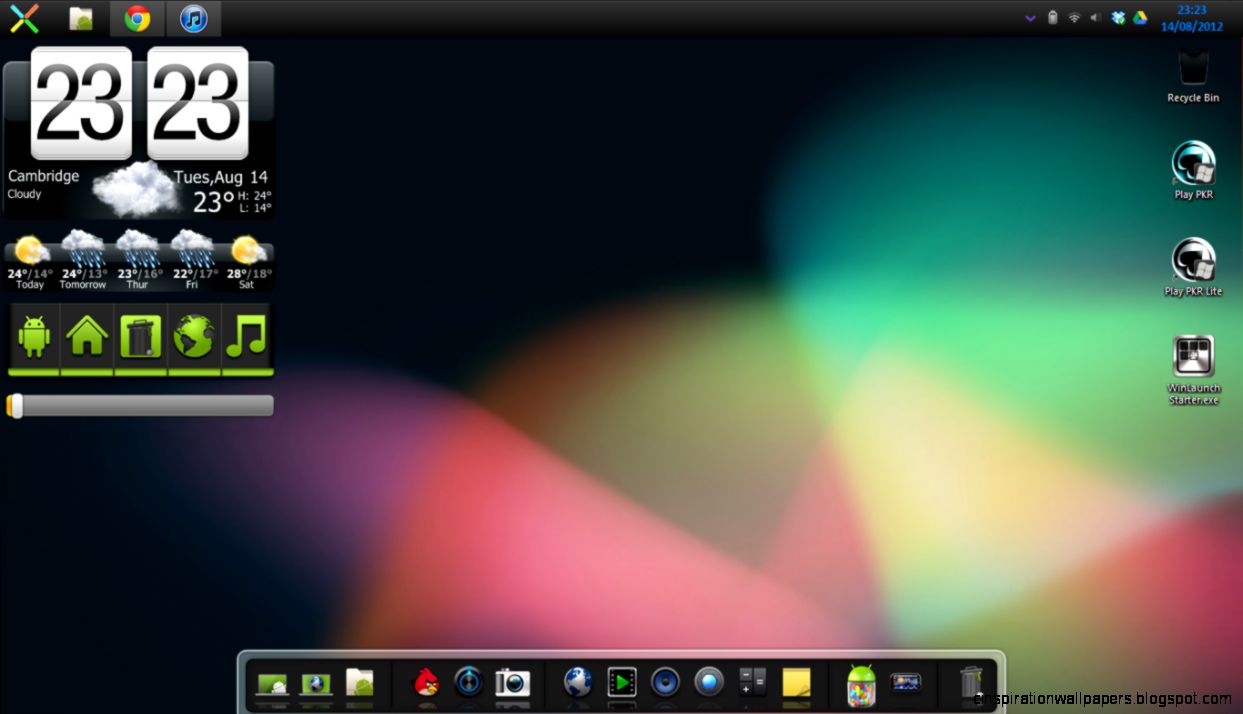 Android Jelly Bean Skin Pack WINDOWS 7  Whats What Enlightenment
