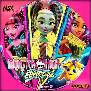  Monster High Electrizadas Galleta Maxcovers