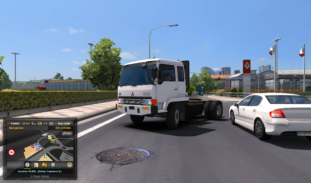 Mod Truck FUSO ETS2 by SMT