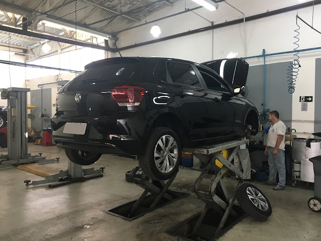 VW Novo Polo MPI 2018: revisão preventiva - 5 mil km