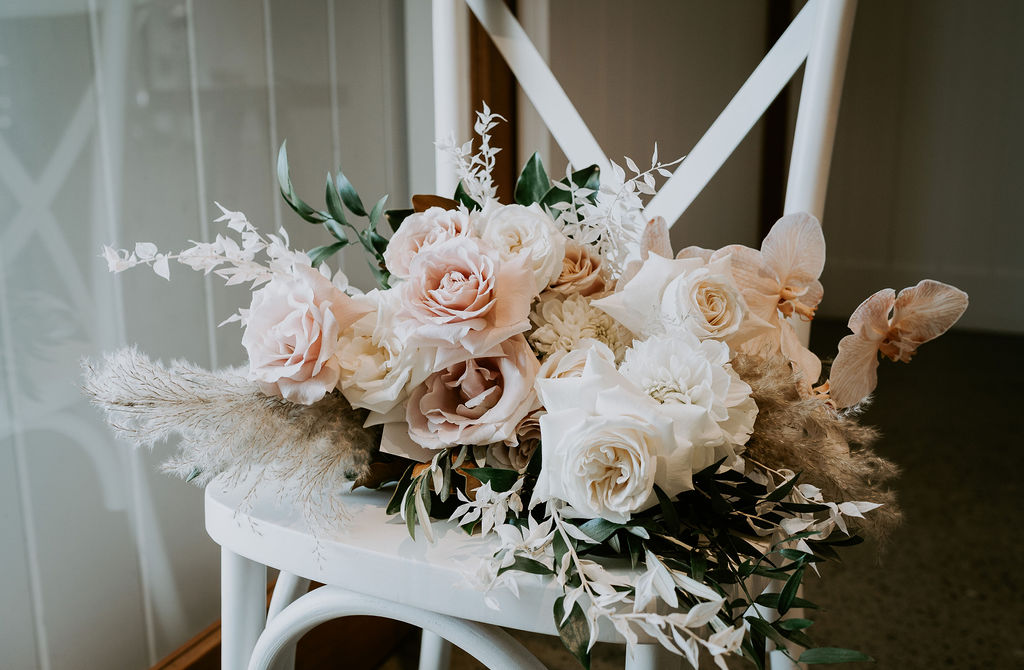 el simpson photography brisbane wedding florals flowers bridal bouquet installations