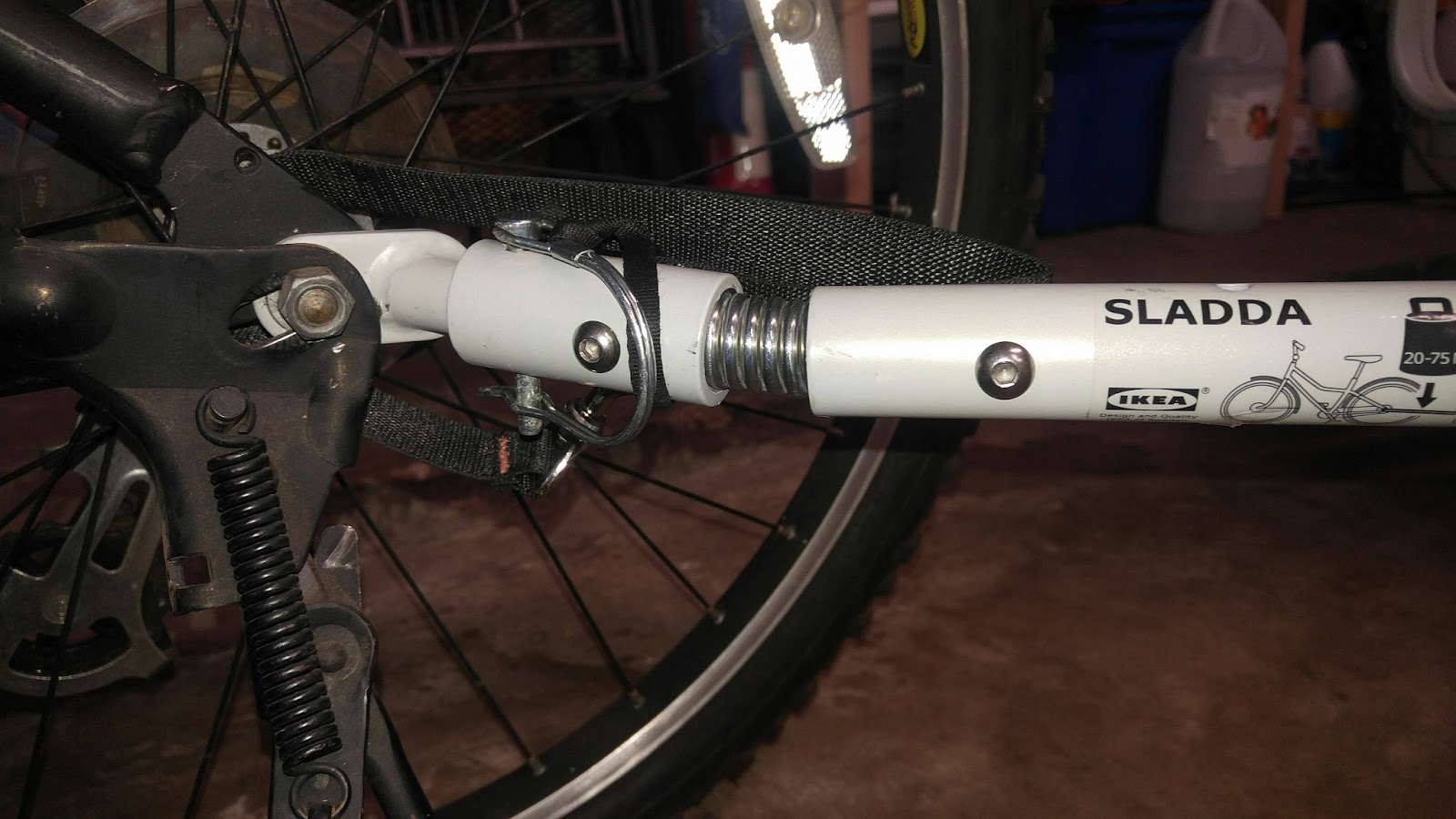 frugaliscious REVIEW Ikea SLADDA Bicycle trailer You dont need to