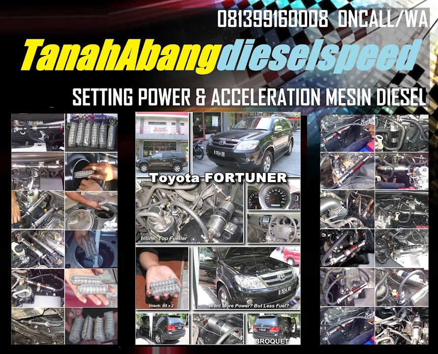 TANAH ABANG DIESEL SPEED tanah abang pusat spesialis setting power and acceleration mesin
