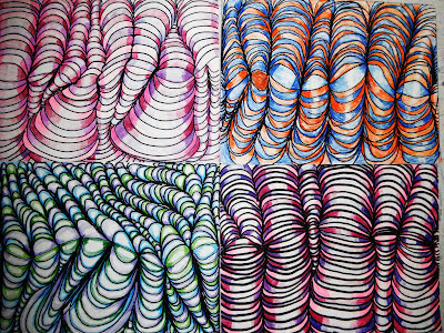 Cassie's Corner: Last 5th Grade Op Art