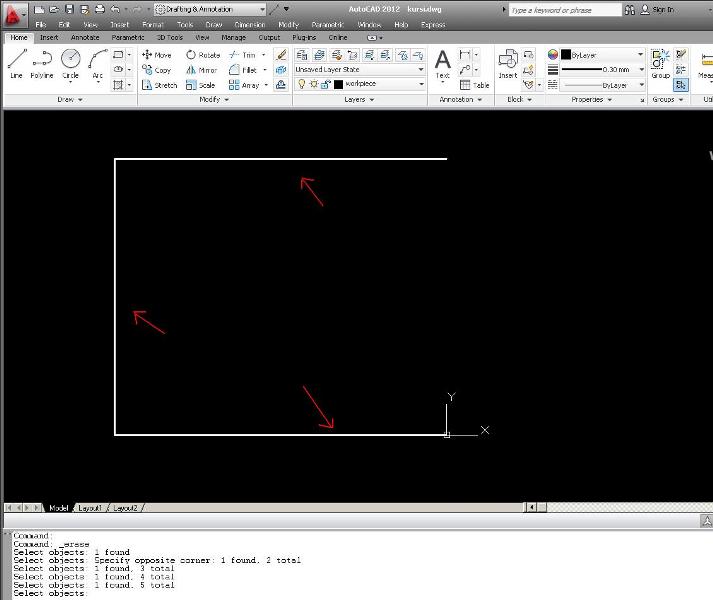Erase objects - ARUSHA_CAD DESIGN