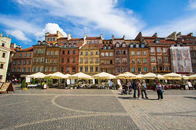 Piazza della città vecchia-Rynek Starego Miasta-Varsavia