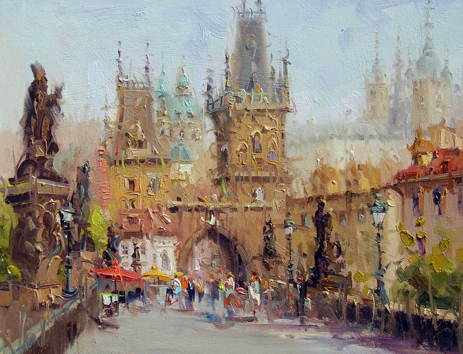 Mostafa Keyhani 1954 Modern Impressionist Painter Tutt Art