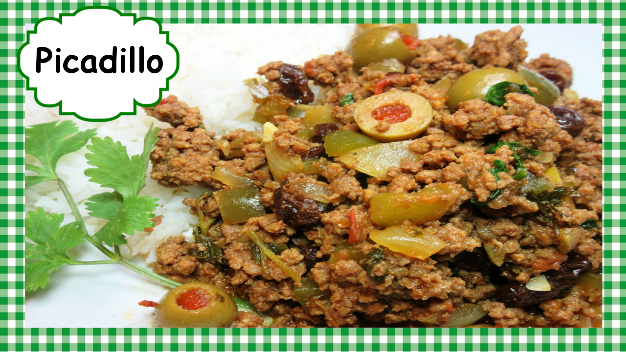 Tess Cooks4u Easy PICADILLO Recipe How to Make Picadillo Ground Beef