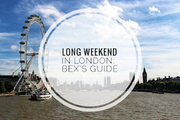 Long weekend in London: Bex's guide