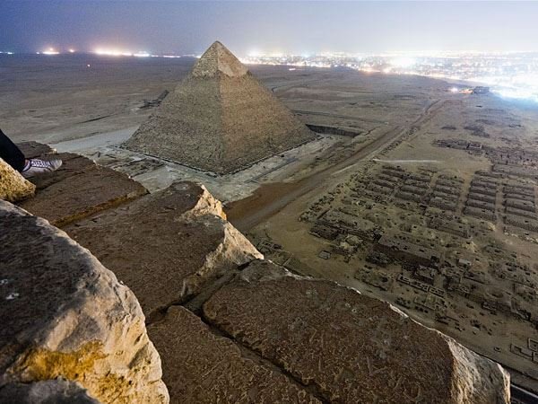 Las fotos prohibidas de las pirámides de Egipto