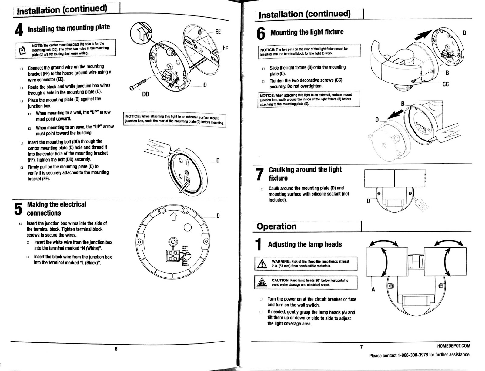 Defiant Motion Sensor Light Manual