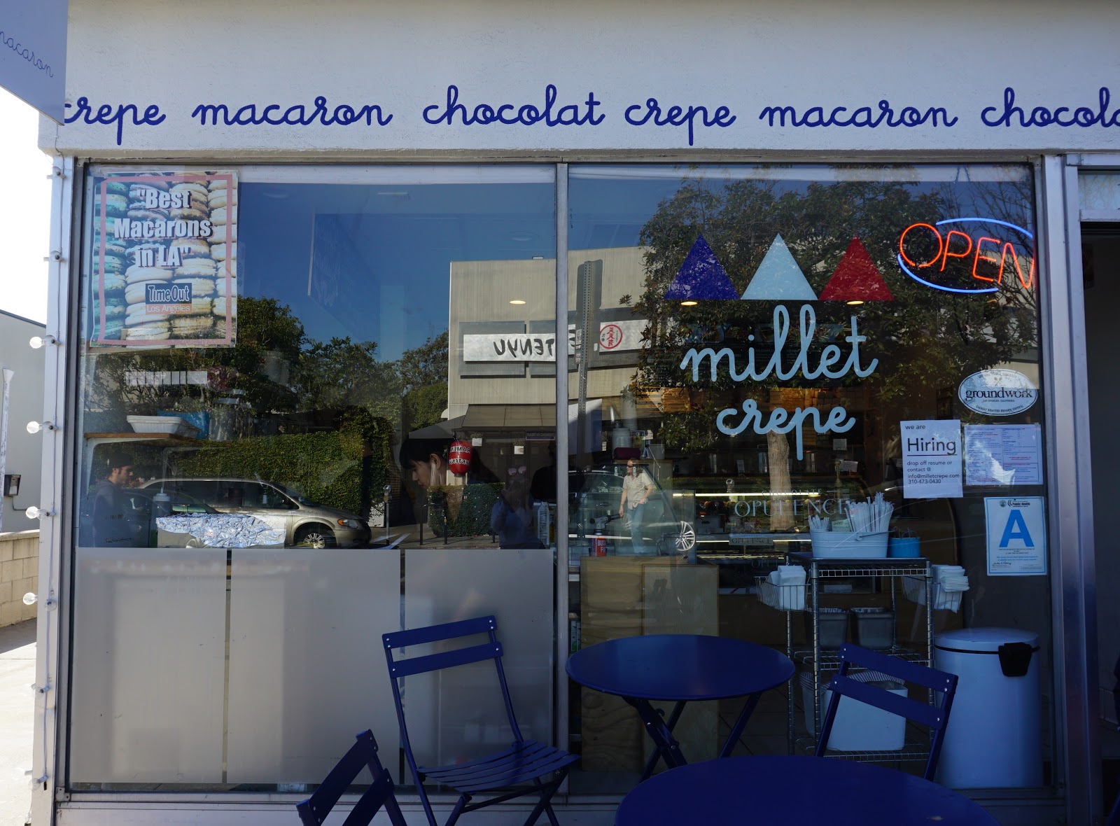 At Millet Crepe on Sawtelle, You Can Add A Crème Brûlée On Your Crepe!