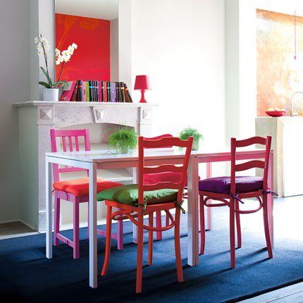 De Todo, Un Poco .: Coloridos comedores