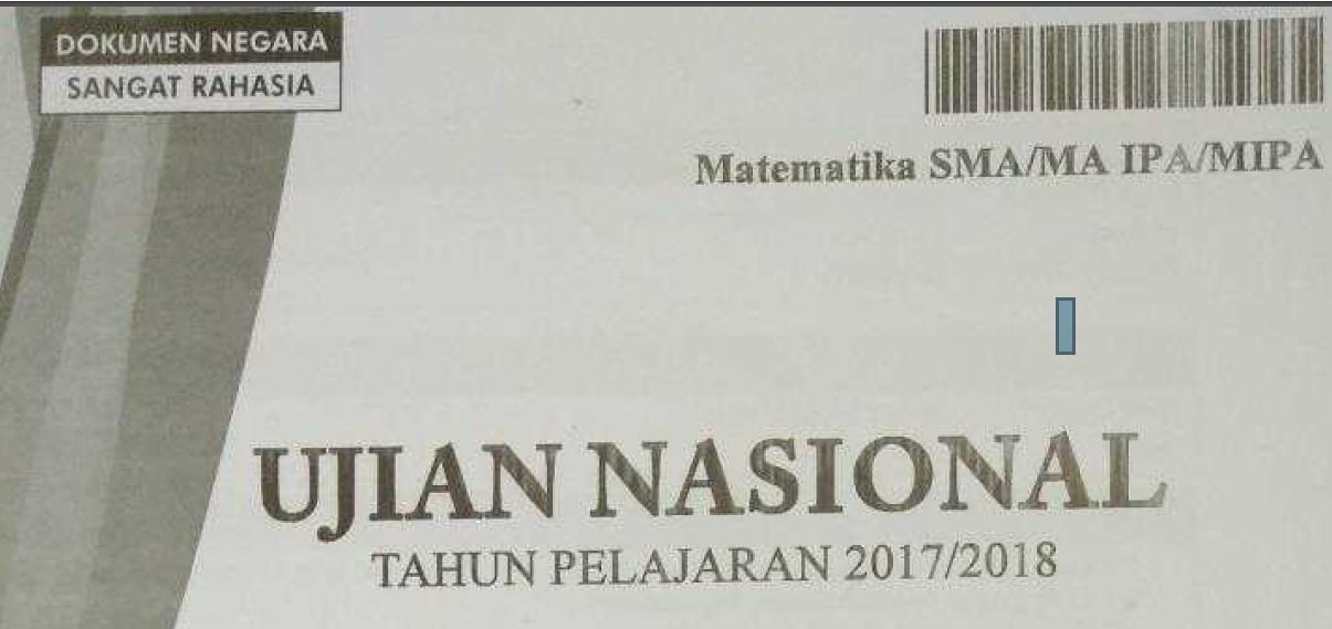 Ruang Kimia Download Soal Un Matematika Sma Tahun 2018