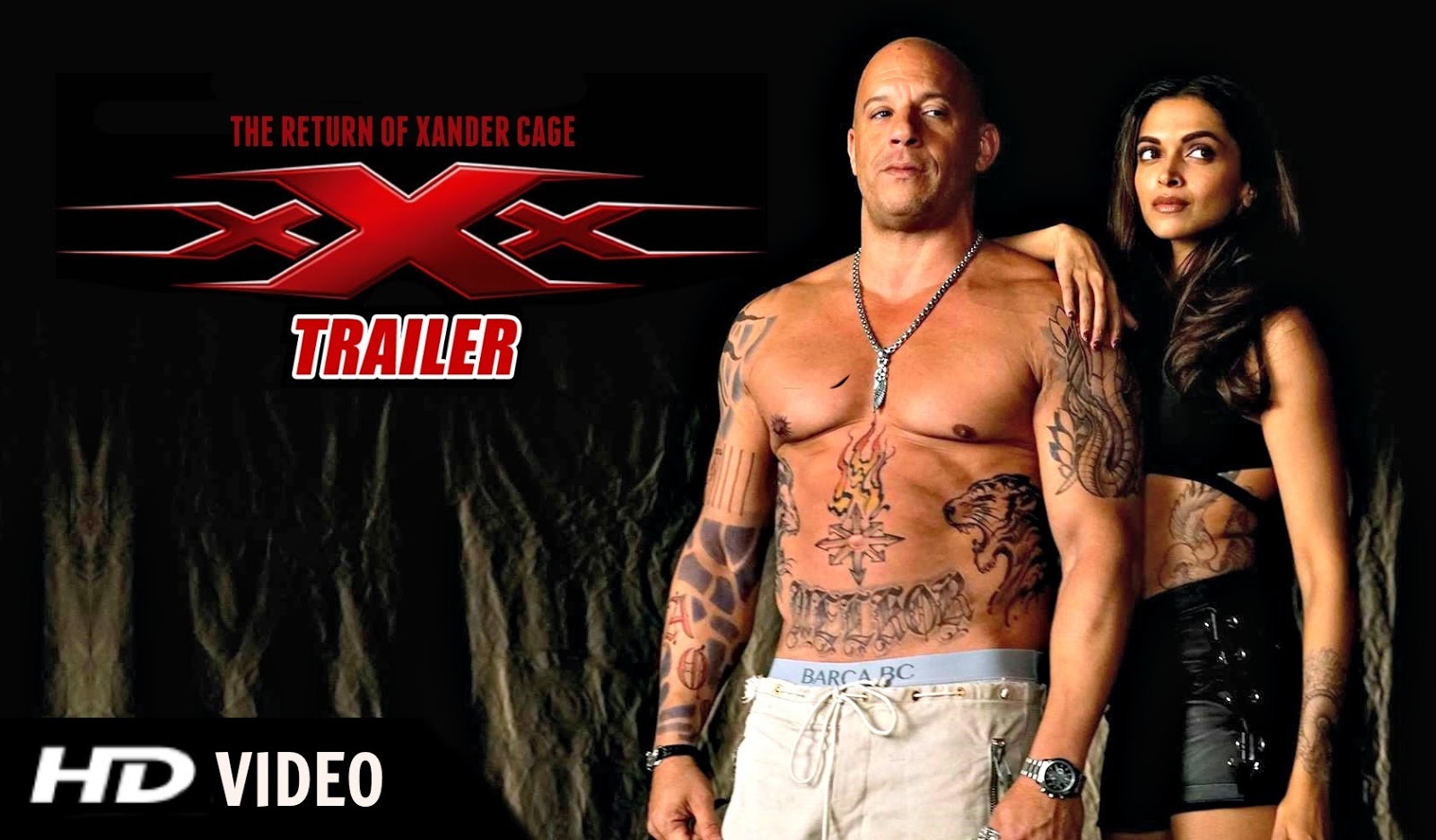 xXx - The Return of Xander Cage 2017 HD Official Trailer 720p Full Theatrical Trailer Free Download And Watch Online at downloadhub.in