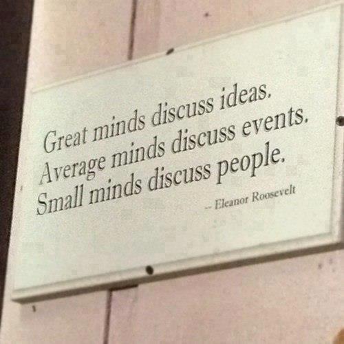 Great Minds discuss ideas jjbjorkman.blogspot.com