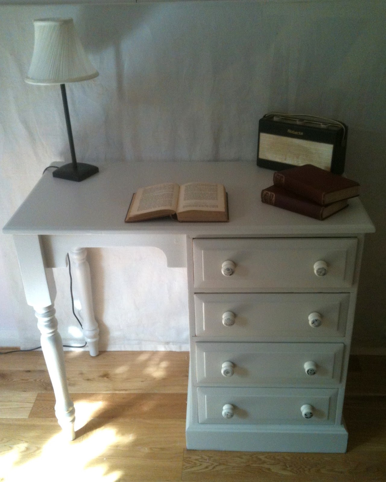 BowieBelle Vintage & Upcycled Furniture Shabby Chic Desk upcycled